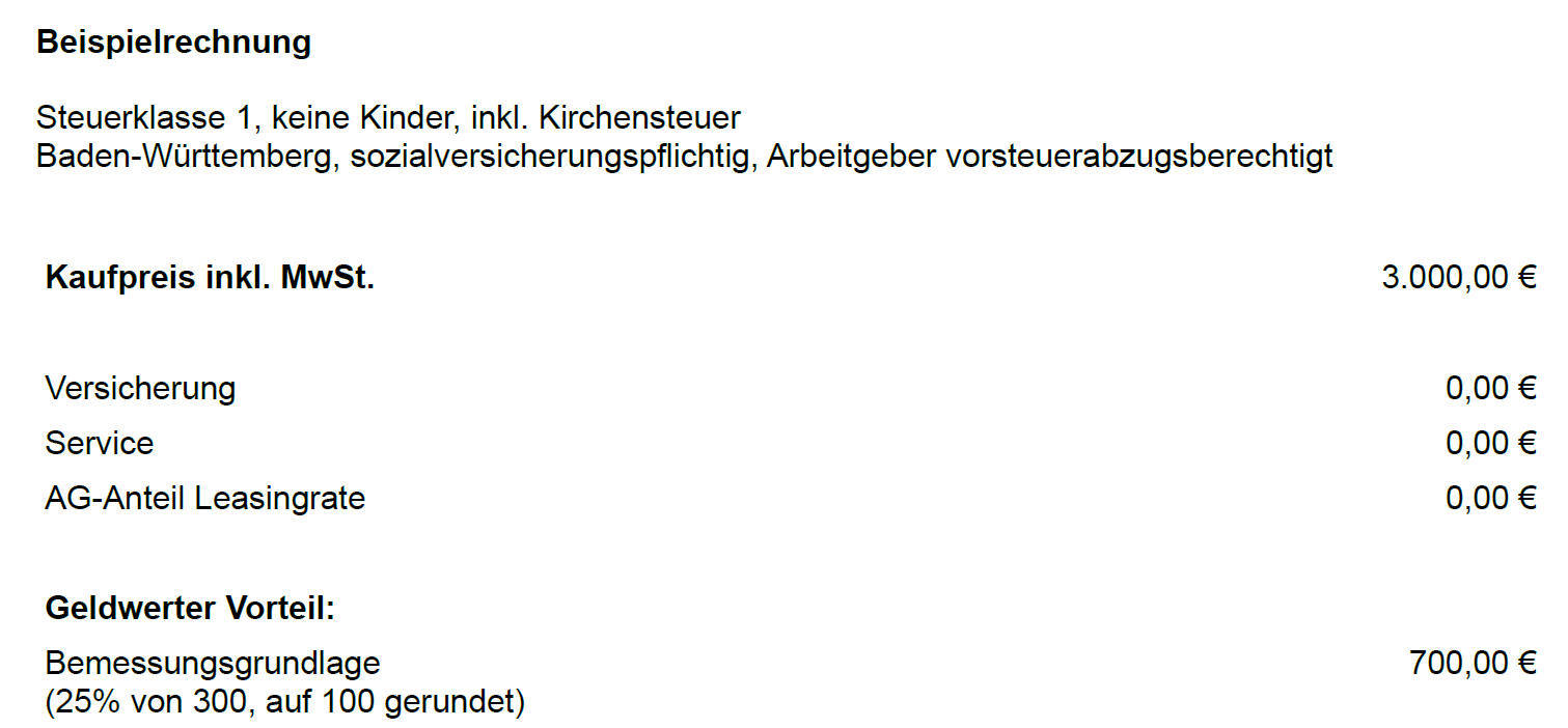 Leasingkalkulation